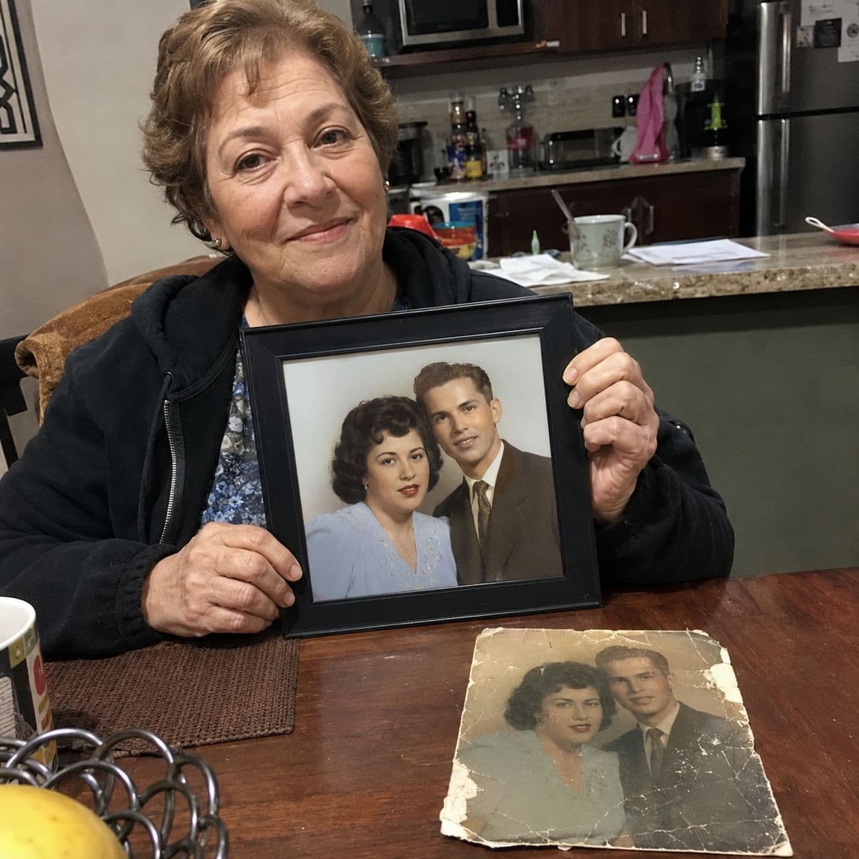Photo restoration shared by Donna